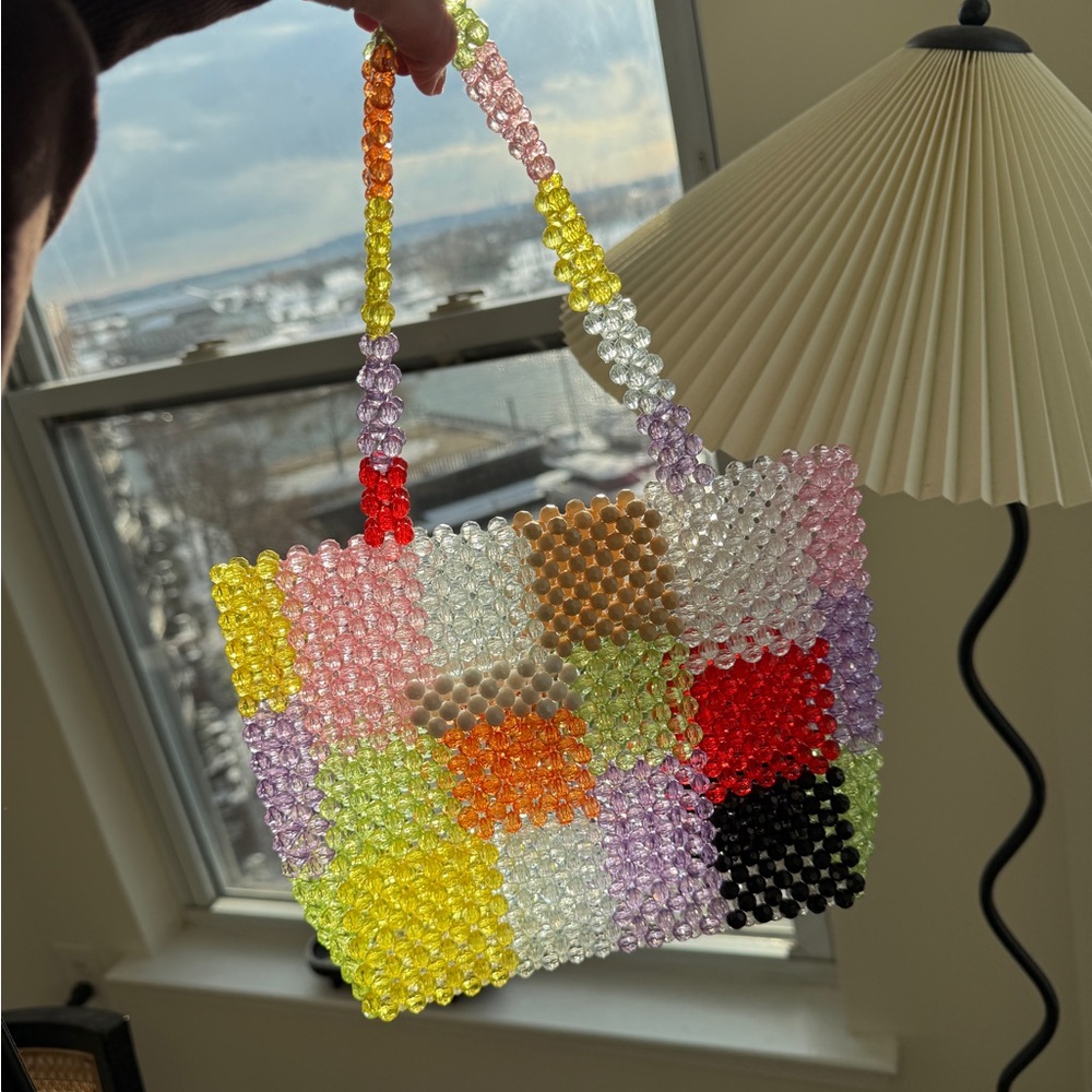 Colorful Beaded Purse